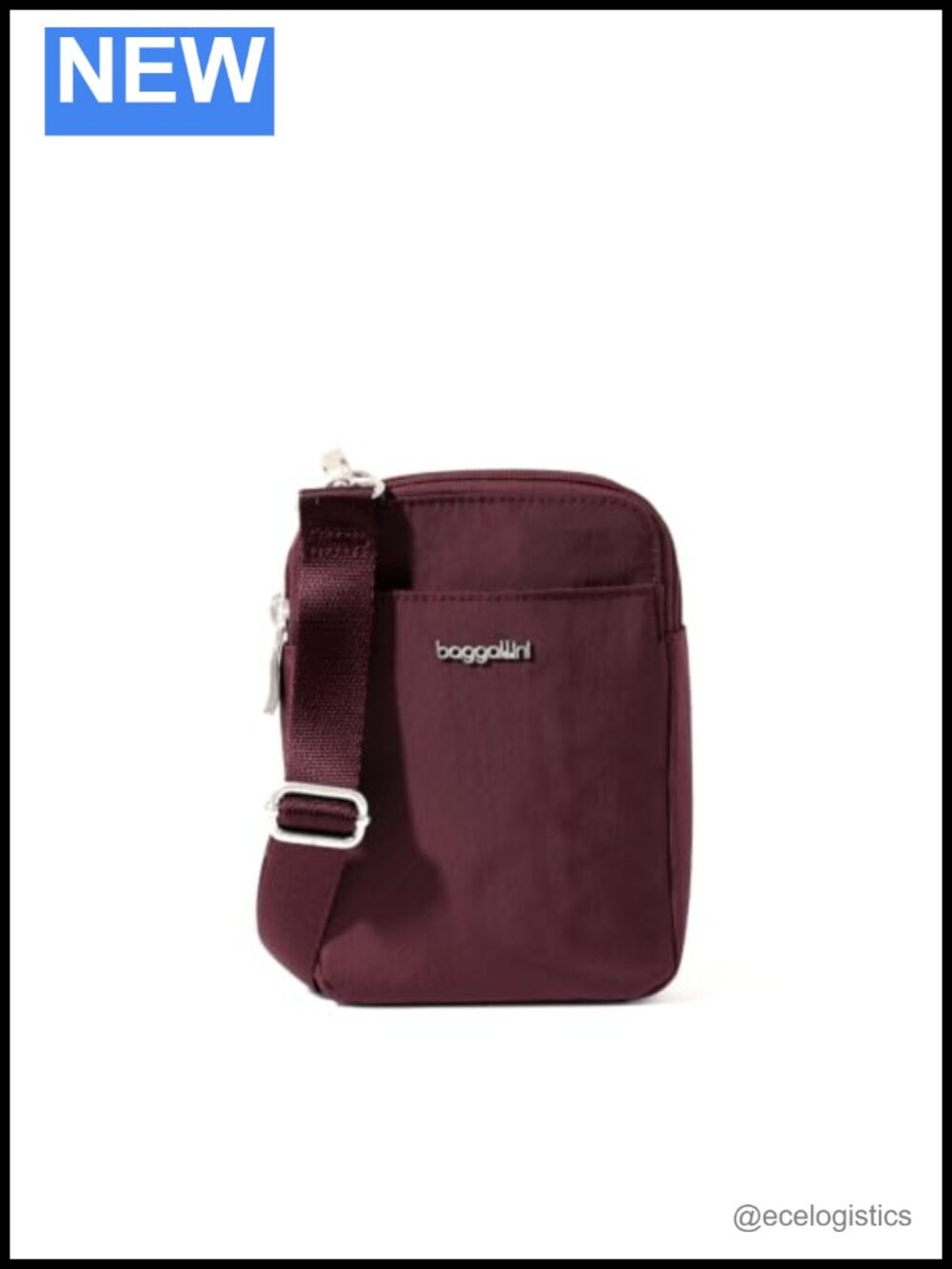 Baggallini Women's Modern Take Two Rfid Crossbody Nylon Travel Purse